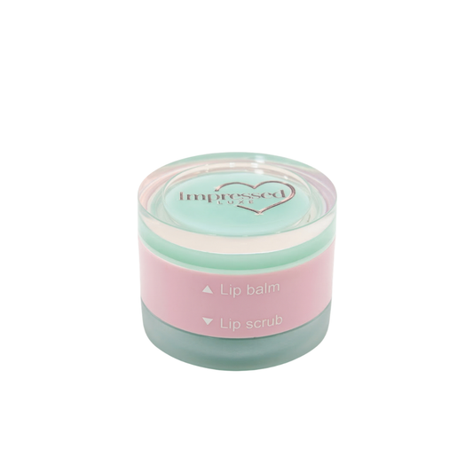 "Aloe" 2-In-1 Lip Balm/Scrub Set